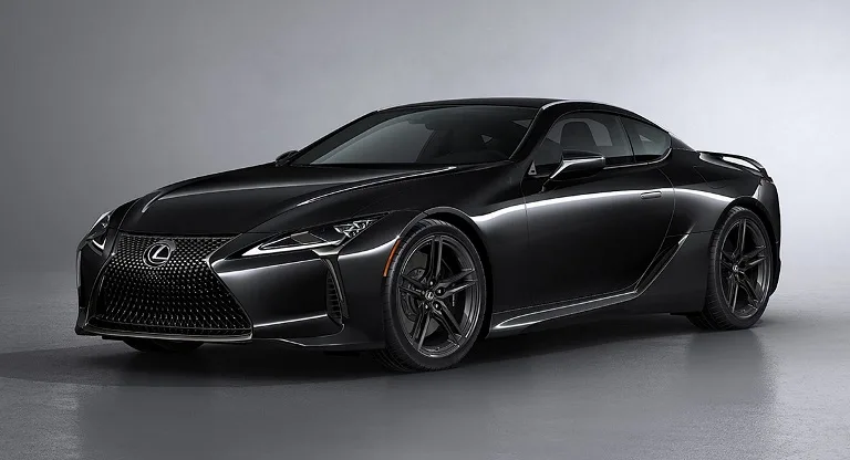 Lexus випустив повністю чорну спец версію LC Coupe Black Inspiration