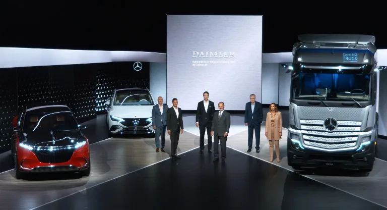 Daimler розділиться на дві компанії: Mercedes-Benz Group і Daimler Trucks