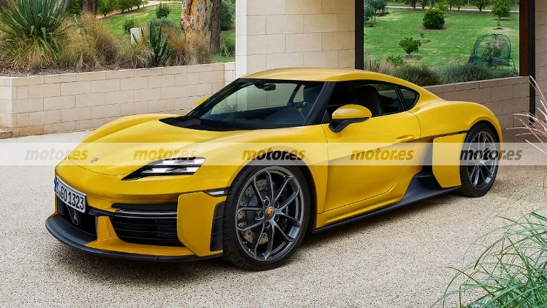 Електричний спорткар Porsche 718 Cayman представили на рендерних фото