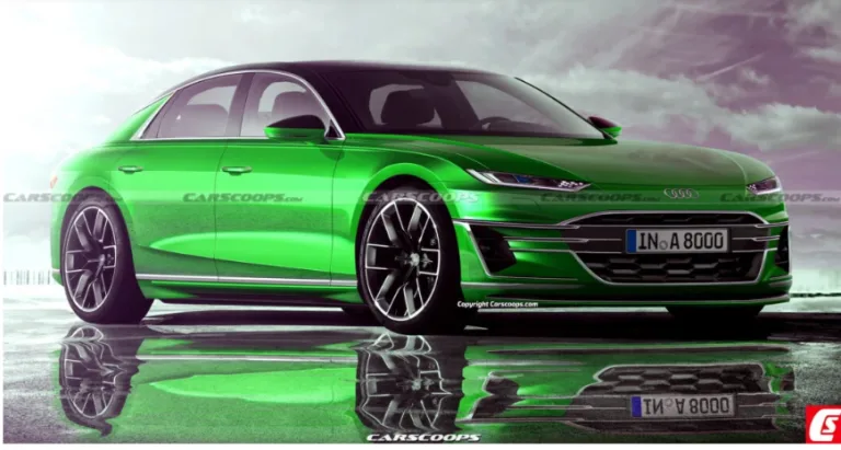 Представлені перші рендери флагманського Audi A8 e-Tron 2025