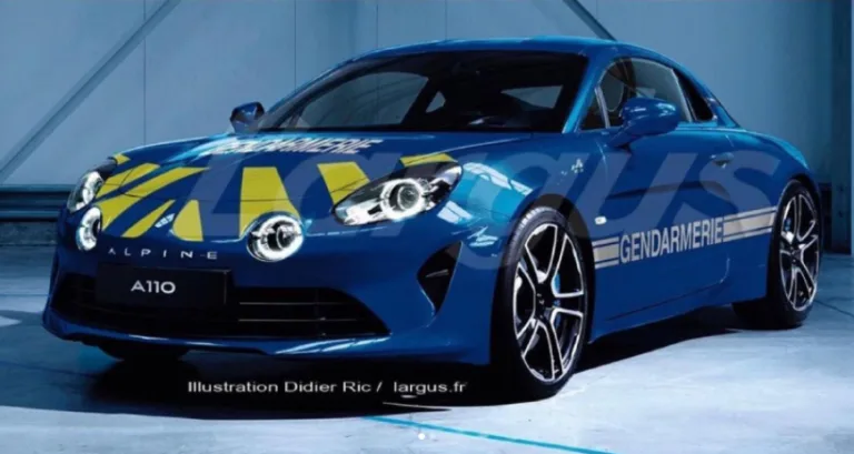 Французькі жандарми отримають 26 спортивних Alpine A110 для охорони порядку