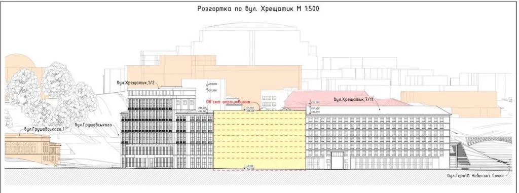 Проект на Хрещатику / Фото: KAN Development