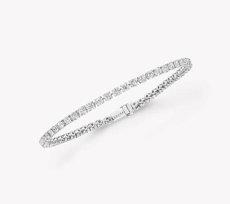 Round Diamond Slim Bracelet, Graff