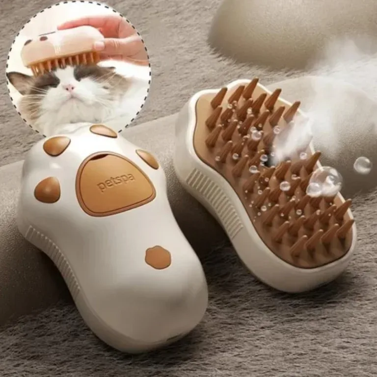 Парова масажна щітка для котів і собак Petspa