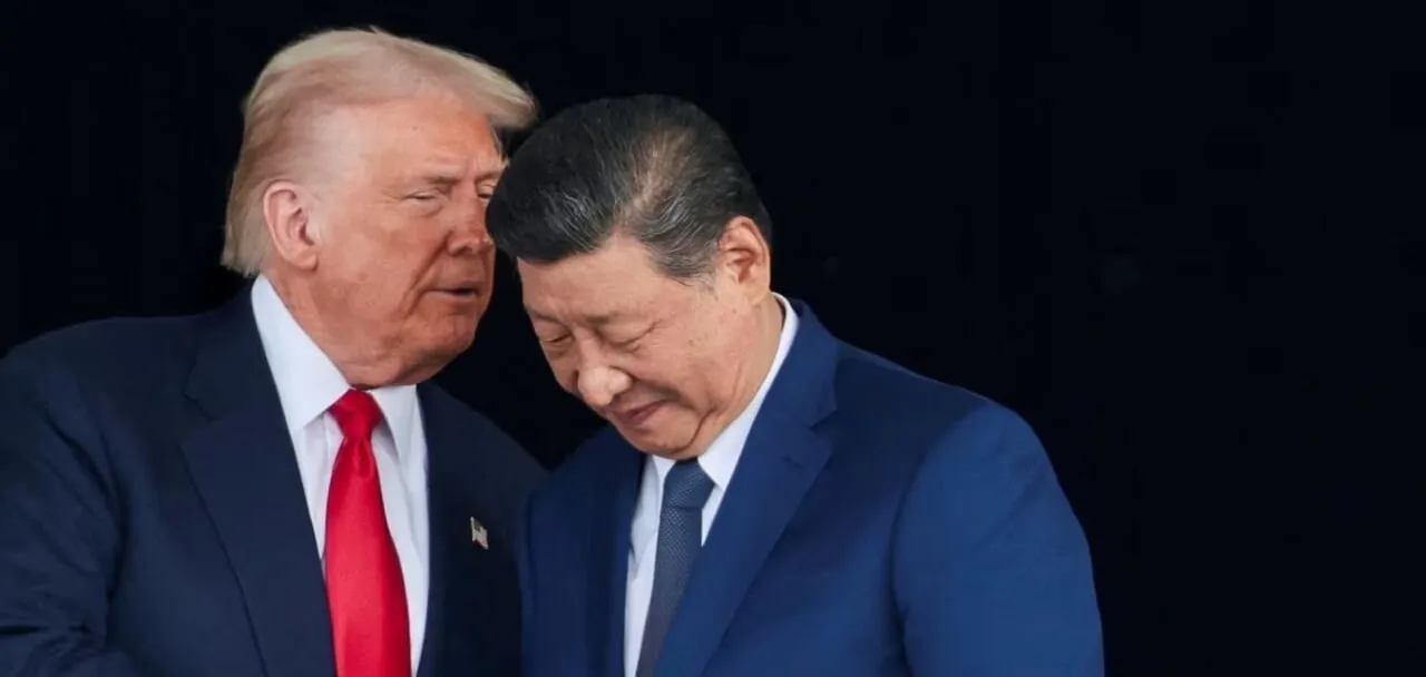 Трампа высмеяли в сети за кривую гримасу рядом с Си Цзиньпином (видео)