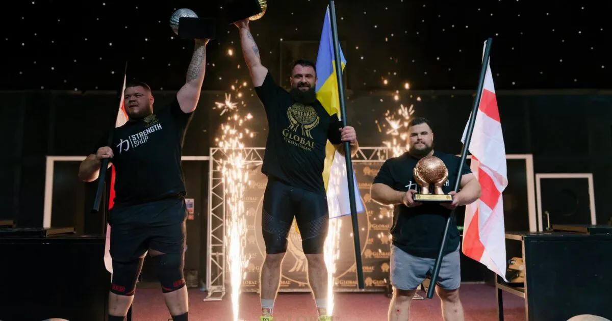 Львів'янин Павло Корідяка виграв міжнародний турнір зі стронгмену