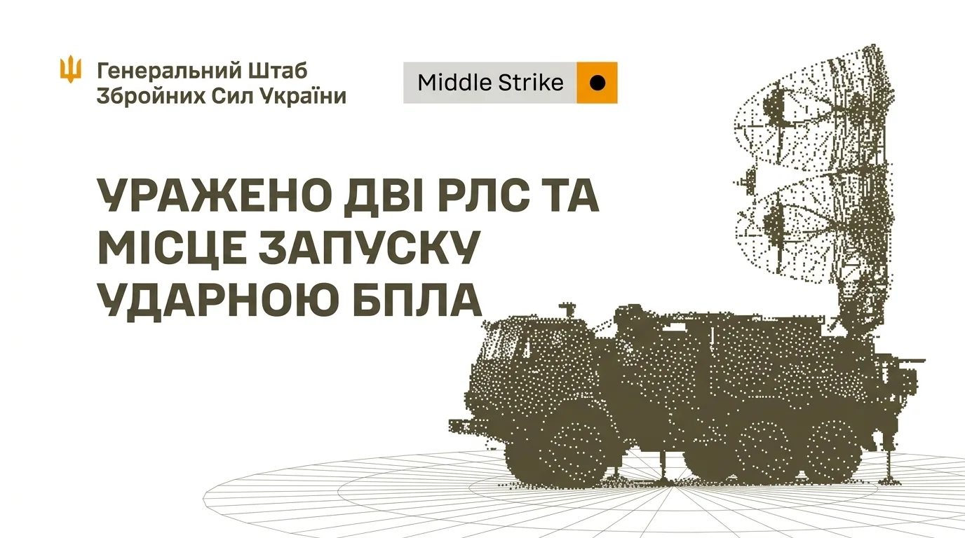 Уражено РЛС 35Н6 «Каста» та П-18 і місце запуску ударних БпЛА