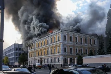 Комісія визначить можливість відновлення приміщення Нацакадемії наук після удару РФ