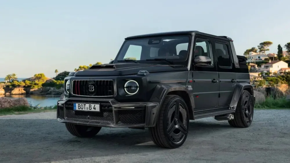 900 лошадиных сил: Brabus превратил Гелендваген в самый мощный кабриолет (видео)