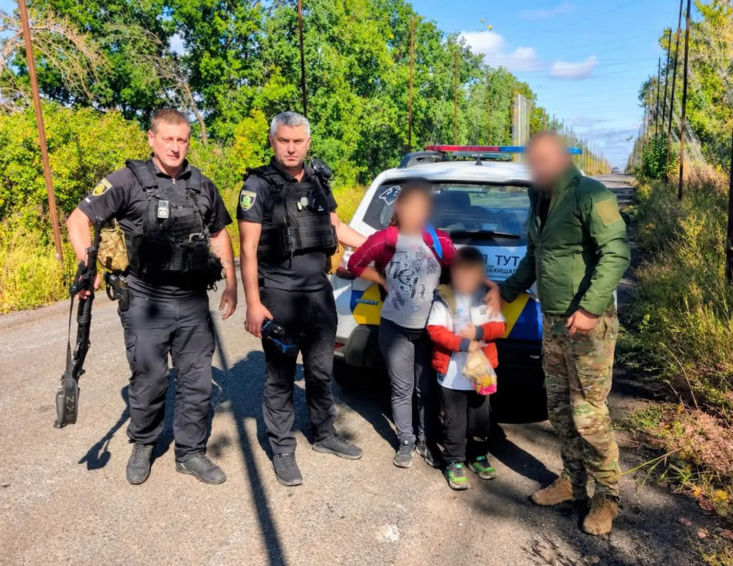 8-річного хлопчика вивезли із зони активних бойових дій на Харківщині