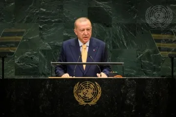 Ердоган на ГА ООН: Нашим щирим бажанням є завершення війни, щоб Україна зберегла територіальну цілісність