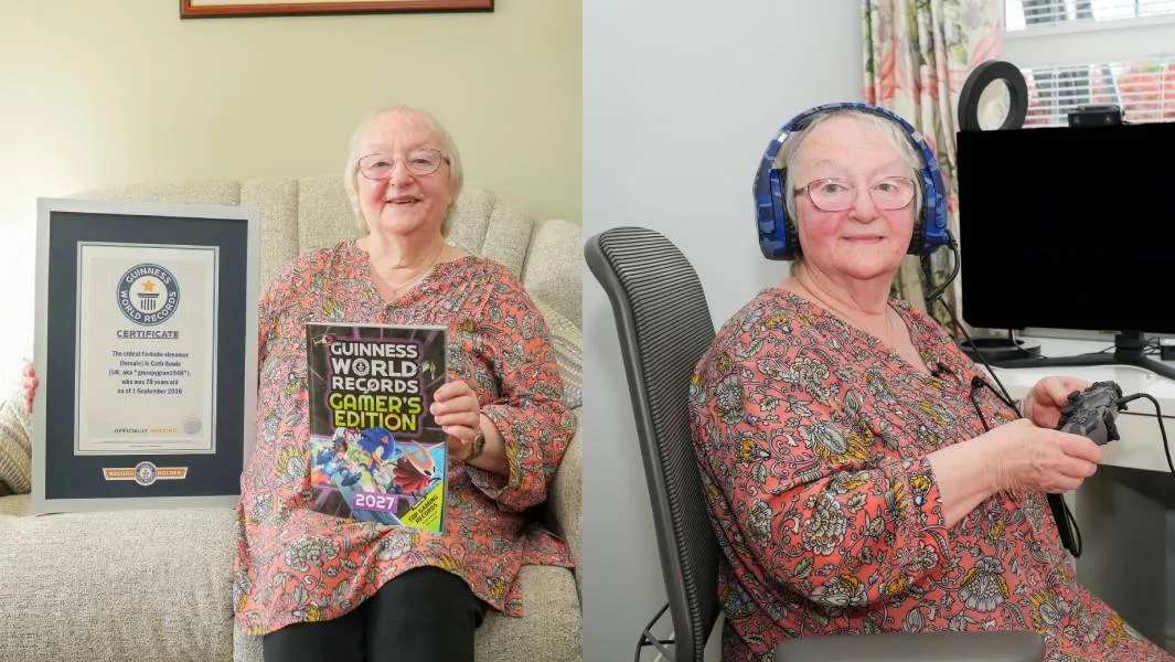 Собрала тысячи подписчиков: 78-летняя бабушка, играющая в Fortnite, установила мировой рекорд