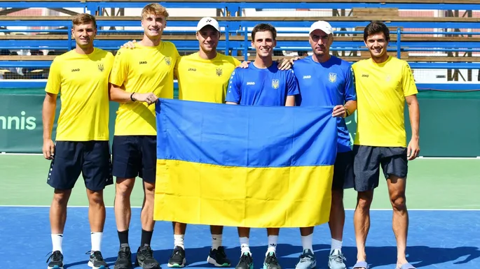 Визначився суперник збірної України у плейоф Першої світової групи Кубку Девіса