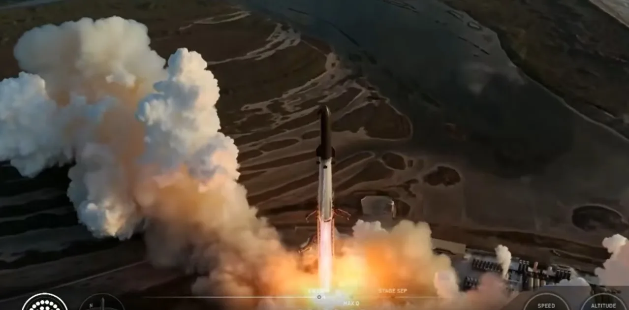 Самая мощная ракета в мире Starship впервые вышла на околоземную орбиту: впереди Марс (видео)