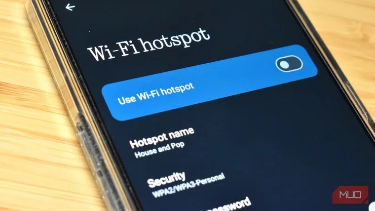 смартфон точка доступа wifi