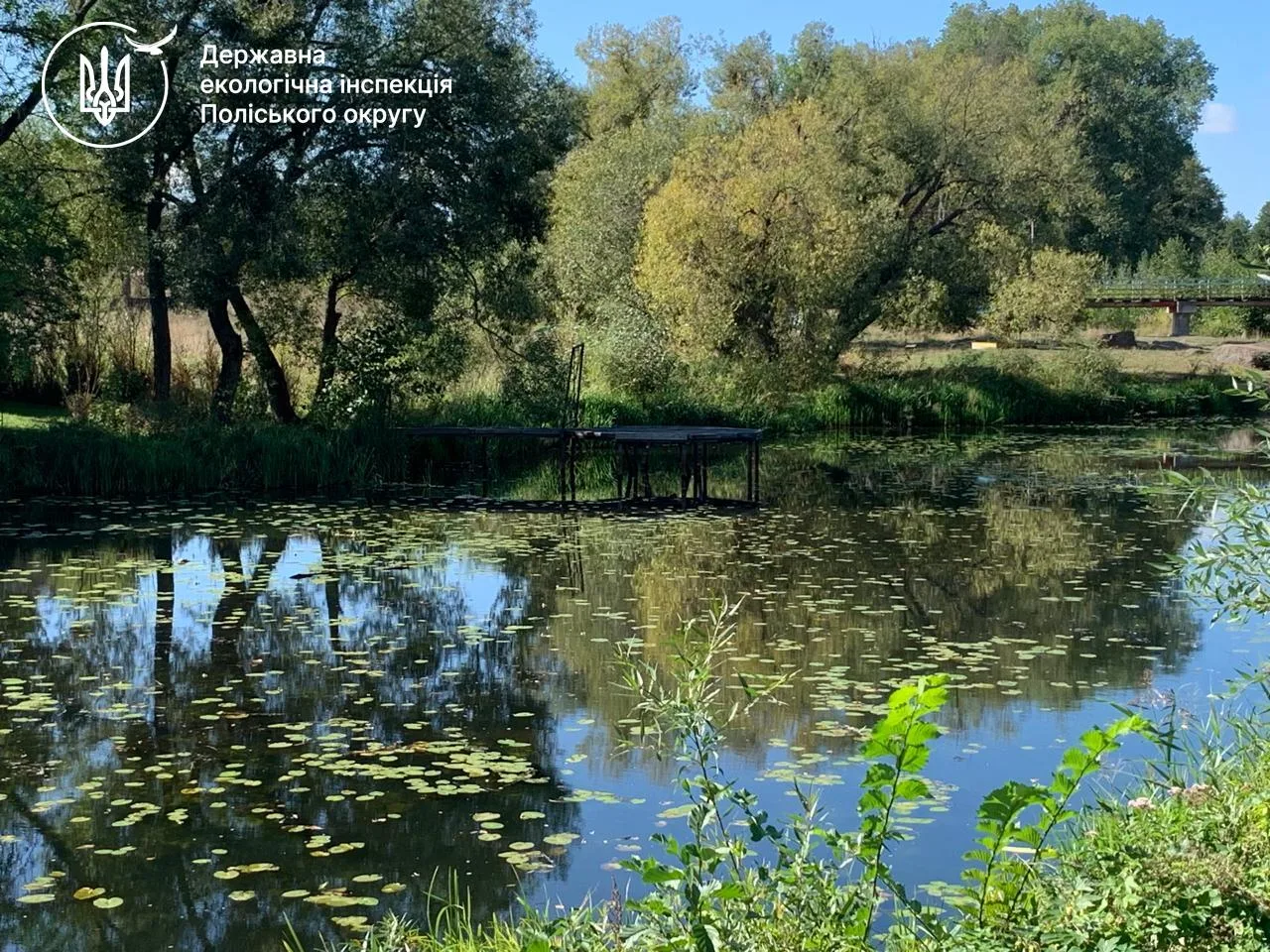 Заблокований доступ до водойми у Коростені