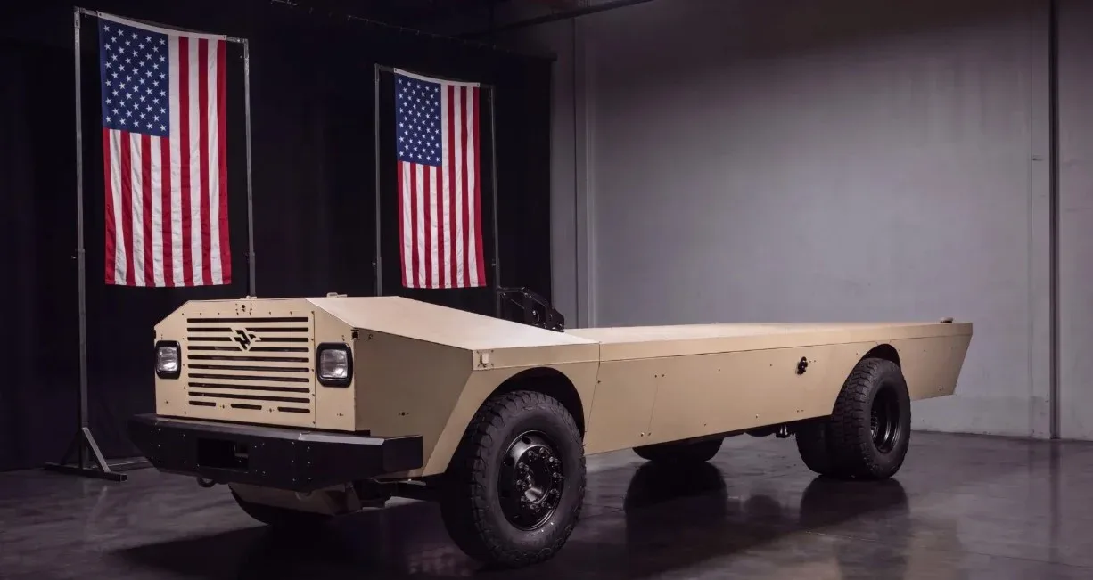 Базовий безпілотний гібридно-електричний автомобіль Harbinger.