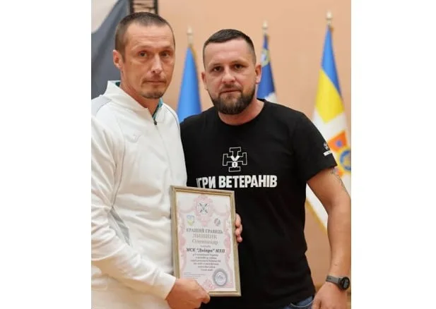 Олександр Линник – кращий гравець у складі МСК «Дніпро»-МХП у Чемпіонаті України з волейболу сидячи