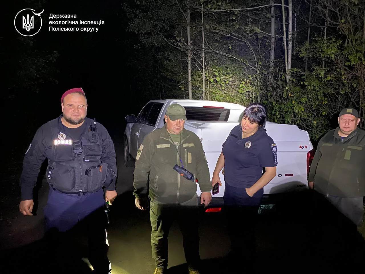 Рейд екоінспекторів та поліції в лісах Житомирщини