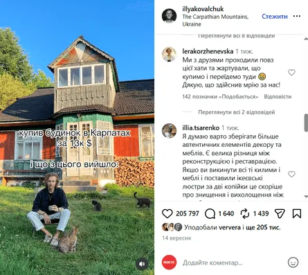 Домик в Карпатах, обзор