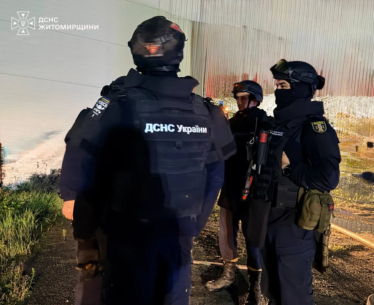 Руйнування на підприємстві харчової промисловості