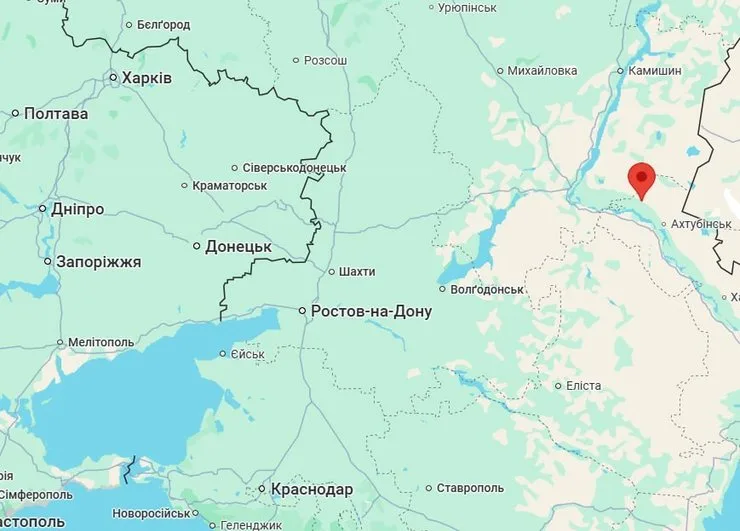 капустин яр карта