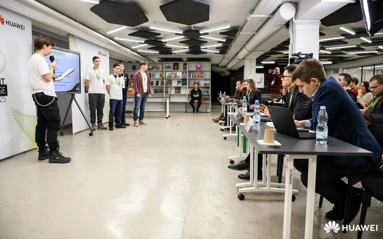 Сцена студентського конкурсу Student Tech Challenge-2025