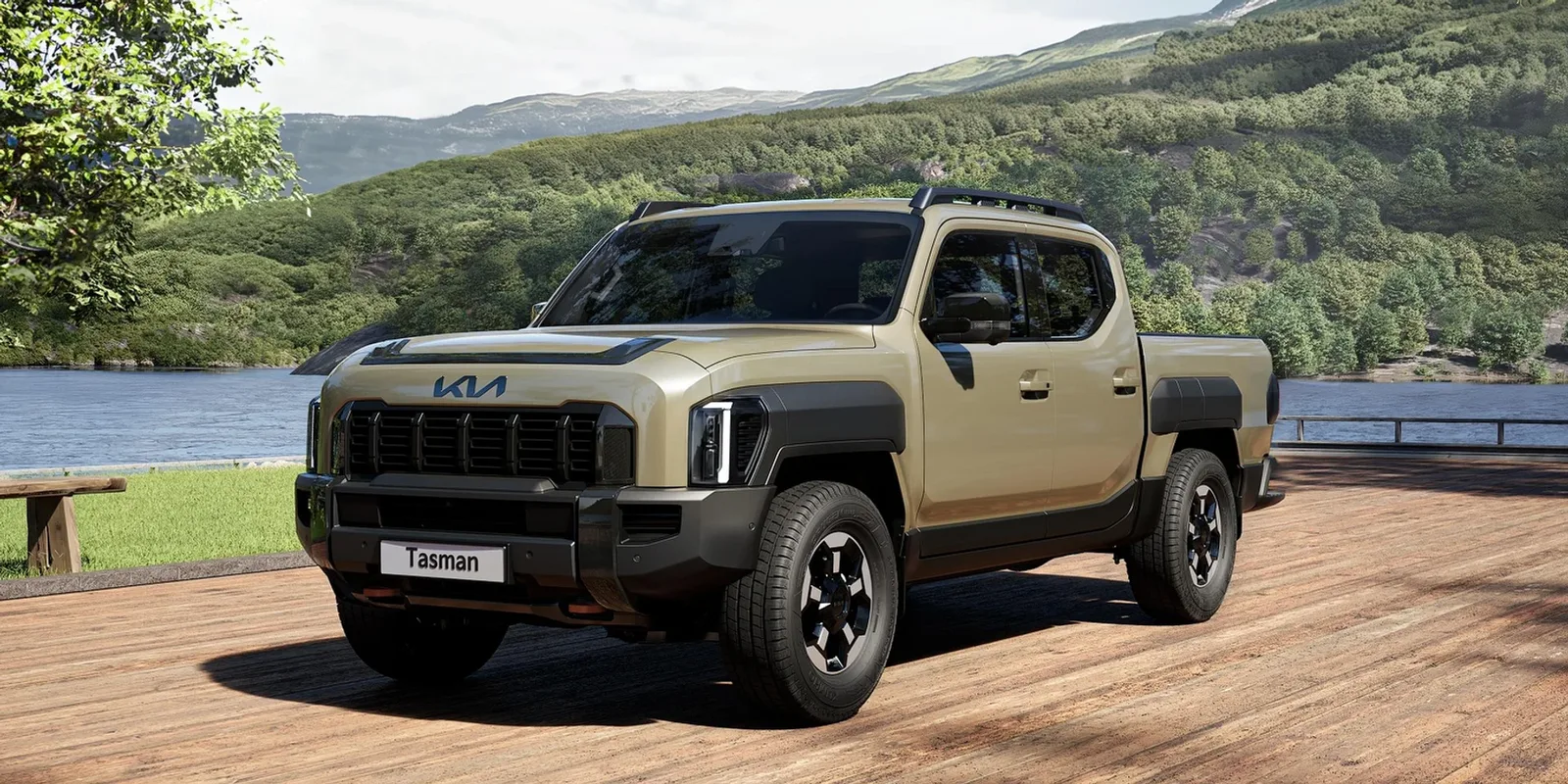 Новий Kia Tasman: перший рамний пікап бренду вже в Україні
