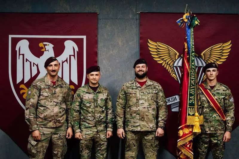 У Буковинських десантників новий командир: Герой України, підполковник Гуцул відтепер очолює корпус 