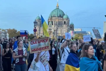 У Берліні пройшов марш із закликом врятувати жителів окупованих Олешок