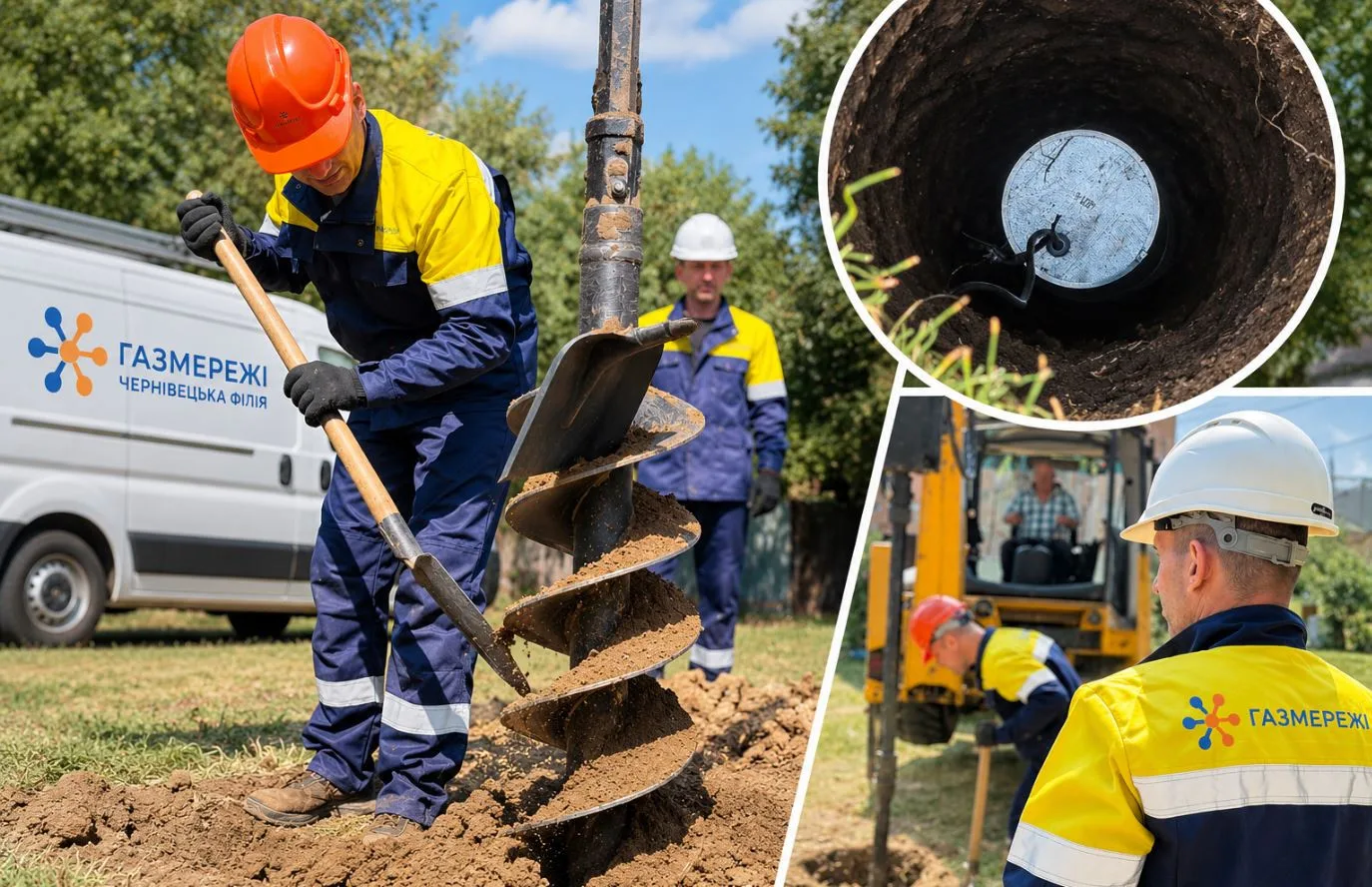 Непомітний захист під землею: «Газмережі» встановили на Буковині 56 анодних заземлювачів. Для чого це?