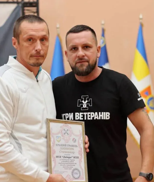 Кращий гравець чемпіонату України: капітан черкаської команди ветеранів отримав відзнаку