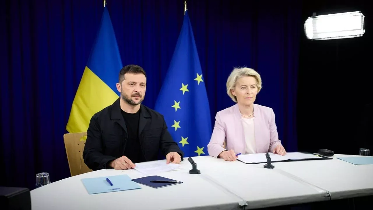 Зеленський спростував чутки про напружену зустріч із фон дер Ляєн Урсула та Зеленський