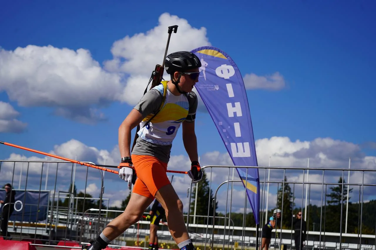 Сумські біатлоністи з медалями у масстарті на літньому чемпіонаті України