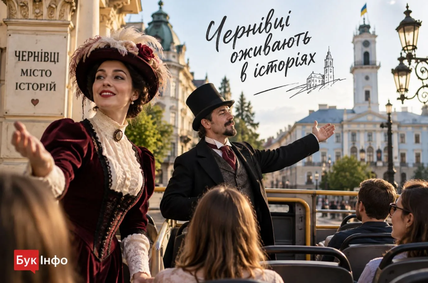 До Дня міста у Чернівцях проведуть безкоштовні театралізовані транспортні екскурсії