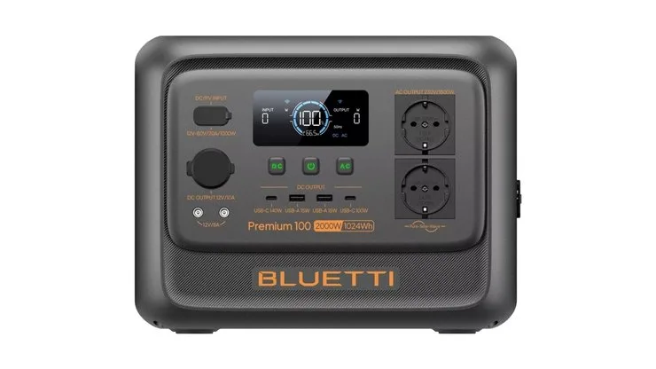 Зарядна станція Bluetti Premium 100 V2 / 1800 Вт / 1024 Вт⋅год / LiFePO4