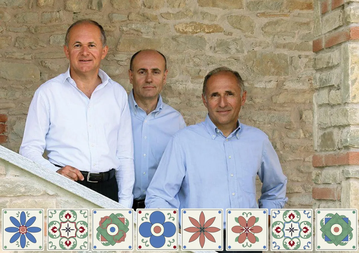 Gianfranco, Massimo та Pietro Toso — четверте покоління родини, яке сьогодні керує сімейною компанією. Фото: Toso