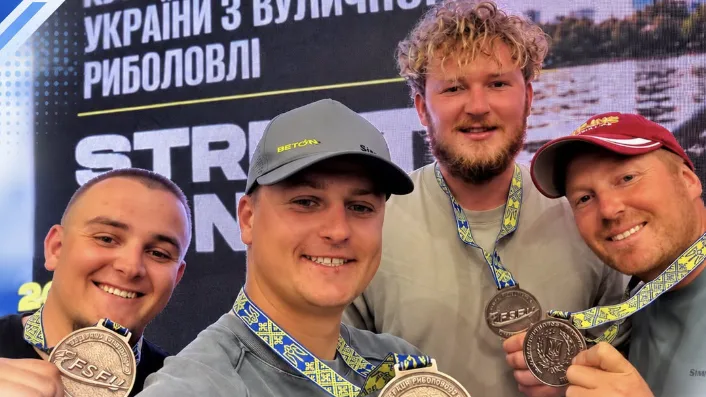 Чернігівські рибалки — бронзові призери чемпіонату України