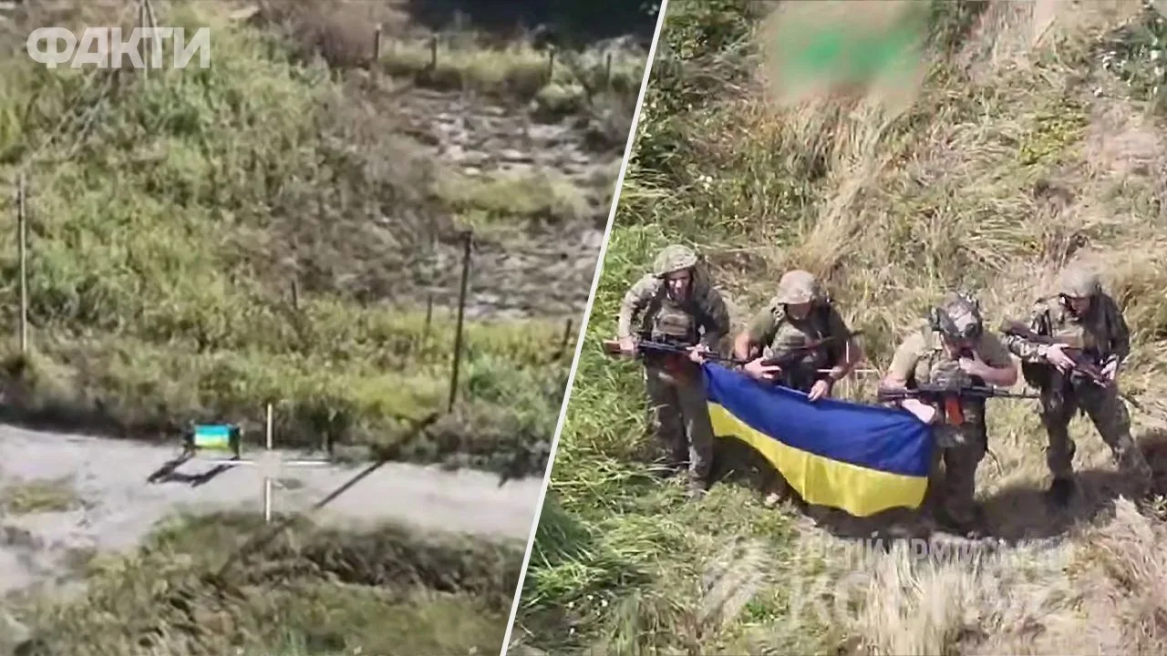 Третій етап операції Вівальді: відео підняття синьо-жовтого прапора над звільненими населеними пунктами