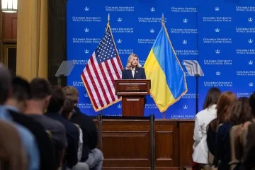 Зеленська у США зустрілась з академічною спільнотою Колумбійського університету