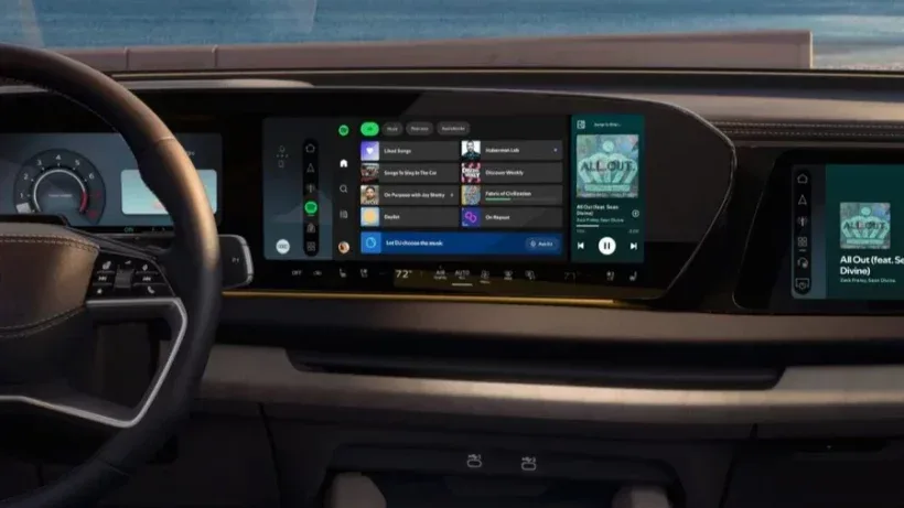 Spotify для Audi получил собственный интерфейс: Android Automotive OS и управление без смартфона