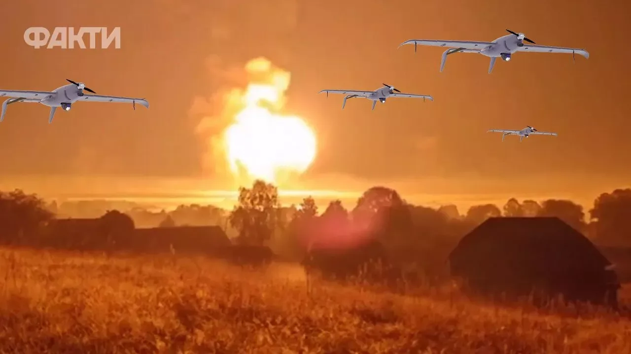 Атака дронів у Росії