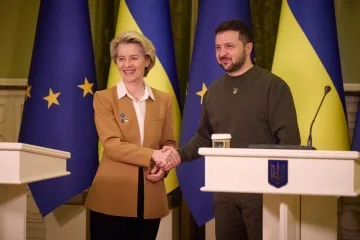ЄС підтримує заклик України до енергетичного перемир'я - фон дер Ляєн