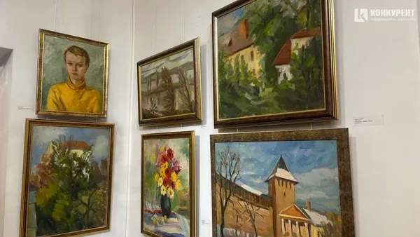 Понад 70 робіт Миколи Черенюка показали на виставці у Луцьку (фото)