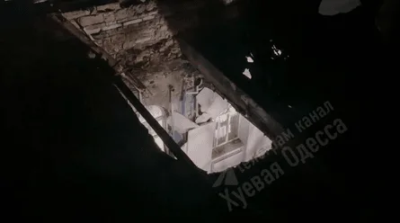 Помещение после российского удара