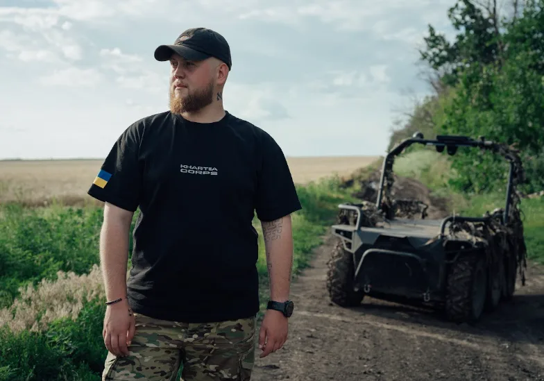 Робот зі штучним інтелектом провів першу логістичну операцію на Харківщині