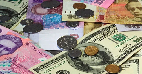 НБУ послабив довідковий курс гривні до 45,05грн/$1