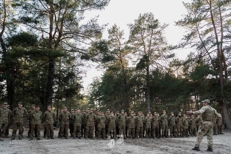 Підготовка бійців Азову
