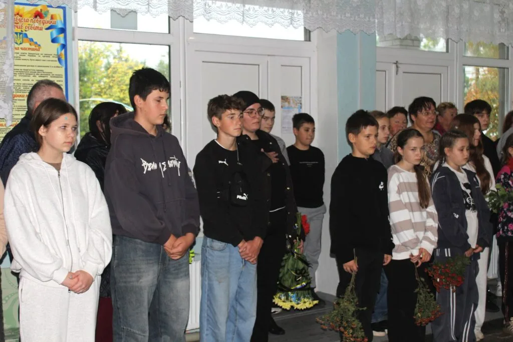 У селі Саф’янівської громади відкрили меморіальну дошку на честь полеглого Героя