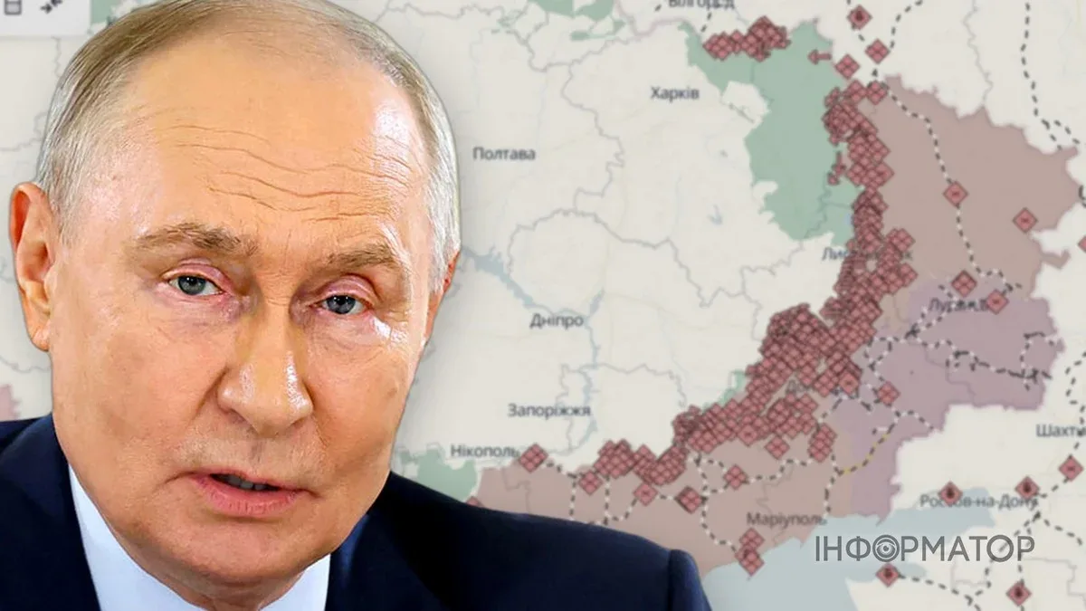 Путин преувеличил захват территорий Украины в 45 раз - подсчеты ISW